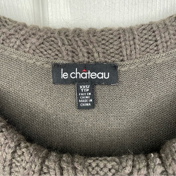 ⭐️le chateau- grey sweater dress - Picture 6 of 6
